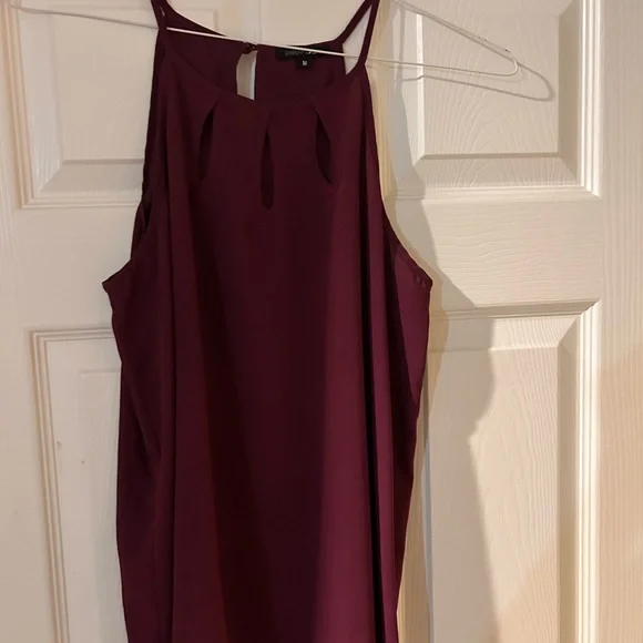 Papermoon Sleeveless Magenta Blouse - Picture 3 of 4